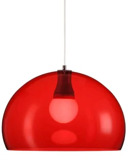 Fosto Monopol Ø 430 mm riippuvalaisin punainen