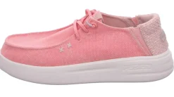 Fusion kangaskengät Lily Washed Canvas Baby Pink