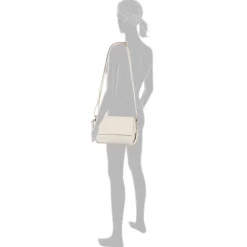 Gabor olkalaukku Felicia Flap Bag S Top Zip Off White