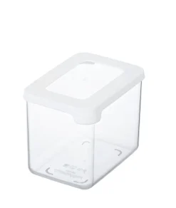 Gastromax Säilytyspurkki 0,8 L läpinäkyvä/valkoinen
