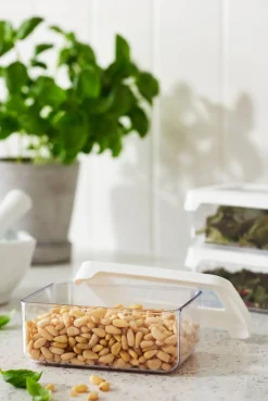 Gastromax säilytyspurkki 0,35 L kirkas/valkoinen