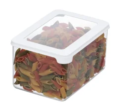 Gastromax säilytyspurkki 1,65 L kirkas/valkoinen