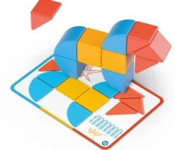 Geomag Magicube Rakennuspalikat Ja Kortit 16 osaa