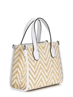 Guess laukku Whi Silvana 2 Cmprtmnt Mini Tote