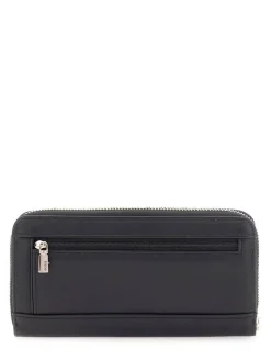 Guess lompakko Bla Talent Slg Large Zip Around