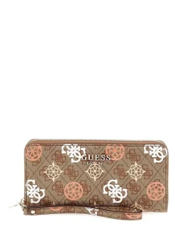 Guess lompakko Lou Eliette Logo Slg Lrg Zip Arnd