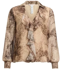 Guess pusero Soave ruffle