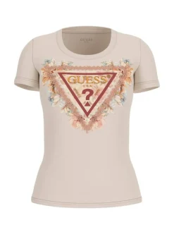 Guess t-paita Triangle flowers