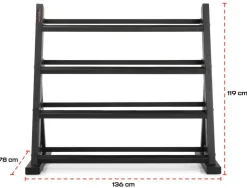 Gymstick käsipainoteline Multi-Layer