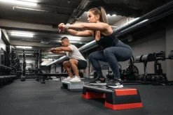 Gymstick steppilauta Pro musta-punainen