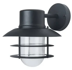 Heat Jammy ulkoseinävalaisin alas 25 cm musta