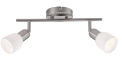 Heat kattospotti Soffe 2-osainen tanko harjattu teräs