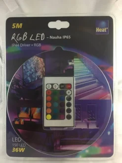 Heat LED nauha RGB 5M, 2835 4,8W/M IP65