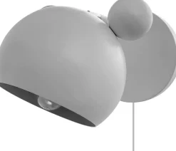 Heat Mouse seinävalaisin 21 cm valkoinen