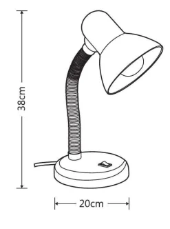 Heat pöytävalaisin Basic valkoinen