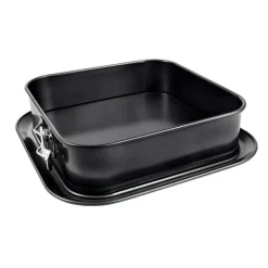 Heirol Leivonta Irtopohjavuoka, neliö 24 cm, suuri pohja, pinnoite