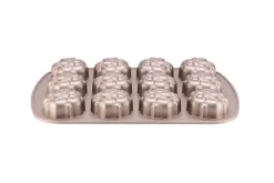 Heirol Leivonta minikakkuvuoka 12 kuppia 33×23,5 cm ruusukulta