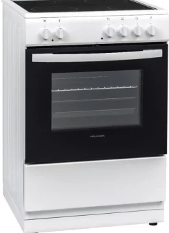 Helkama keraaminen liesi HKLK65 60 cm valkoinen