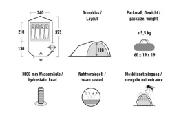 High Peak teltta Kira 4.1
