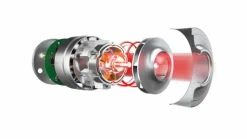 Hoover varsi-imuri Home HF522STH punainen