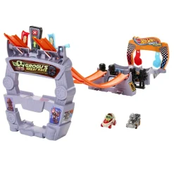 Hot Wheels Racer Verse Dark Trooper Drag Race