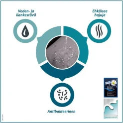 Hunter Gent Antibakteerinenpeti, 70 x 100 cm, harmaa