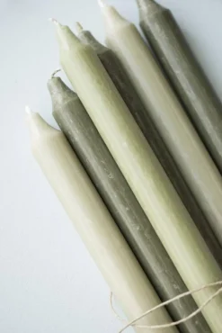 IB Laursen kruunukynttilä 29 cm rustiikki metsän vihreä