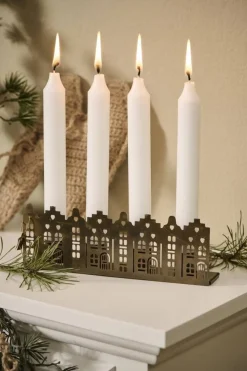 IB Laursen kynttilänjalat talot 4 x 2,2 cm