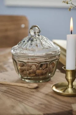 IB Laursen lasipurkki Bonbonniere