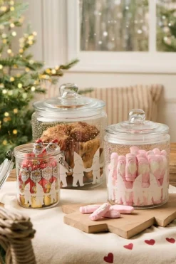 IB Laursen lasipurkki Santa's helpers 4 l