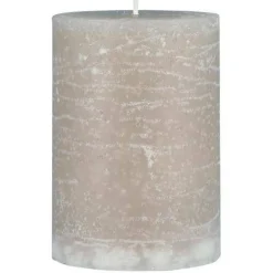 IB Laursen pöytäkynttilä 10 cm rustiikki harmaa