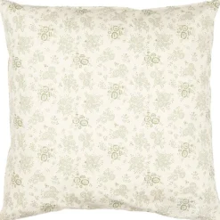 IB Laursen tyynynpäällinen Agatha kukat vihreä