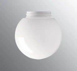 Ifö Electric Lasikupu pyöreä, Ø150mm, kiiltävä opaali, kierre 84,5mm