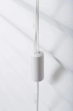 Ihanin kangasvekkiverho 180x170 cm valkoinen