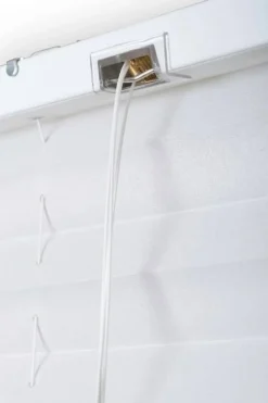 Ihanin kangasvekkiverho 180x170 cm valkoinen