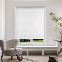 Ihanin rullaverho pimentävä 120x185 cm valkoinen