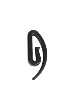 Ihanin rypytysnauhakoukku musta 20 kpl