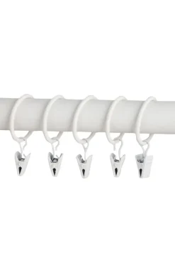 Ihanin verhorenkaat 32/38 mm nipistimellä mattavalkoinen