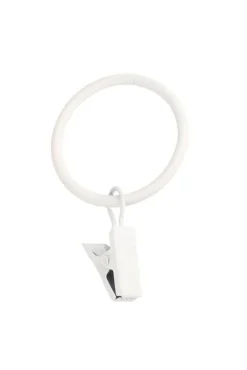 Ihanin verhorenkaat 32/38 mm nipistimellä mattavalkoinen