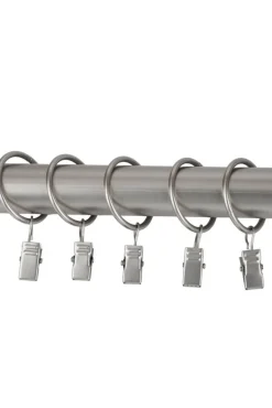 Ihanin verhorenkaat 32/38 mm nipistimellä teräs