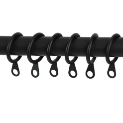 Ihanin verhorenkaat Cafe 19/26 mm musta