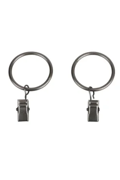 Ihanin verhorenkaat nipistimellä 25/32 mm antrasiitti