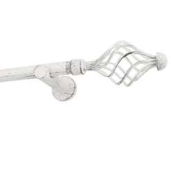 Ihanin verhotangon kannakkeet 19 mm valkokulta