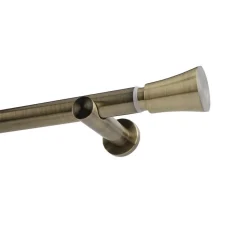 Ihanin verhotangon kannakkeet 28 mm antiikkimessinki