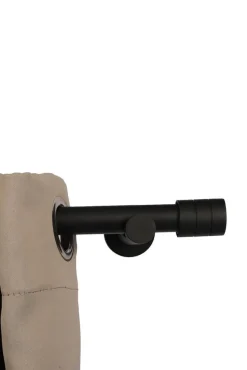 Ihanin verhotangon kannakkeet 28 mm mattamusta