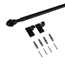 Ihanin verhotanko Cafe 75-125 cm musta