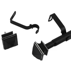 Ihanin verhotanko Clara 160-310 cm mustakulta