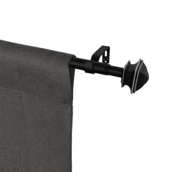 Ihanin verhotanko Clara 120-210 cm mustakulta