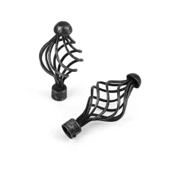 Ihanin verhotanko Elena 120-210 cm mustakulta