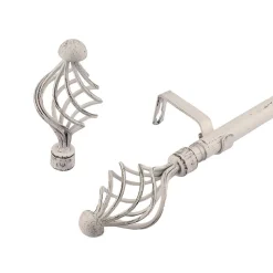 Ihanin verhotanko Elena 160-310 cm valkokulta